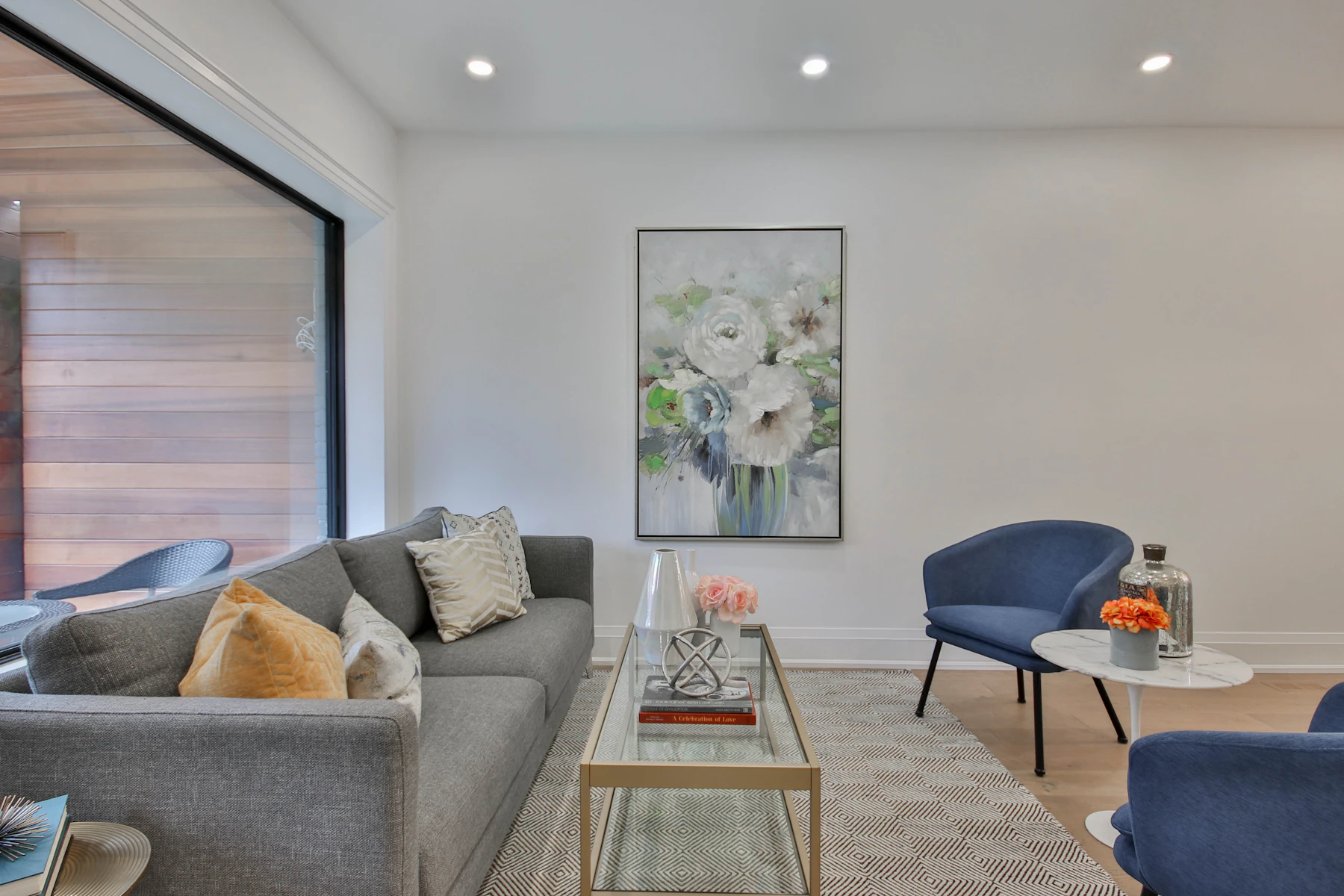 A bright, thoughtfully presented home interior